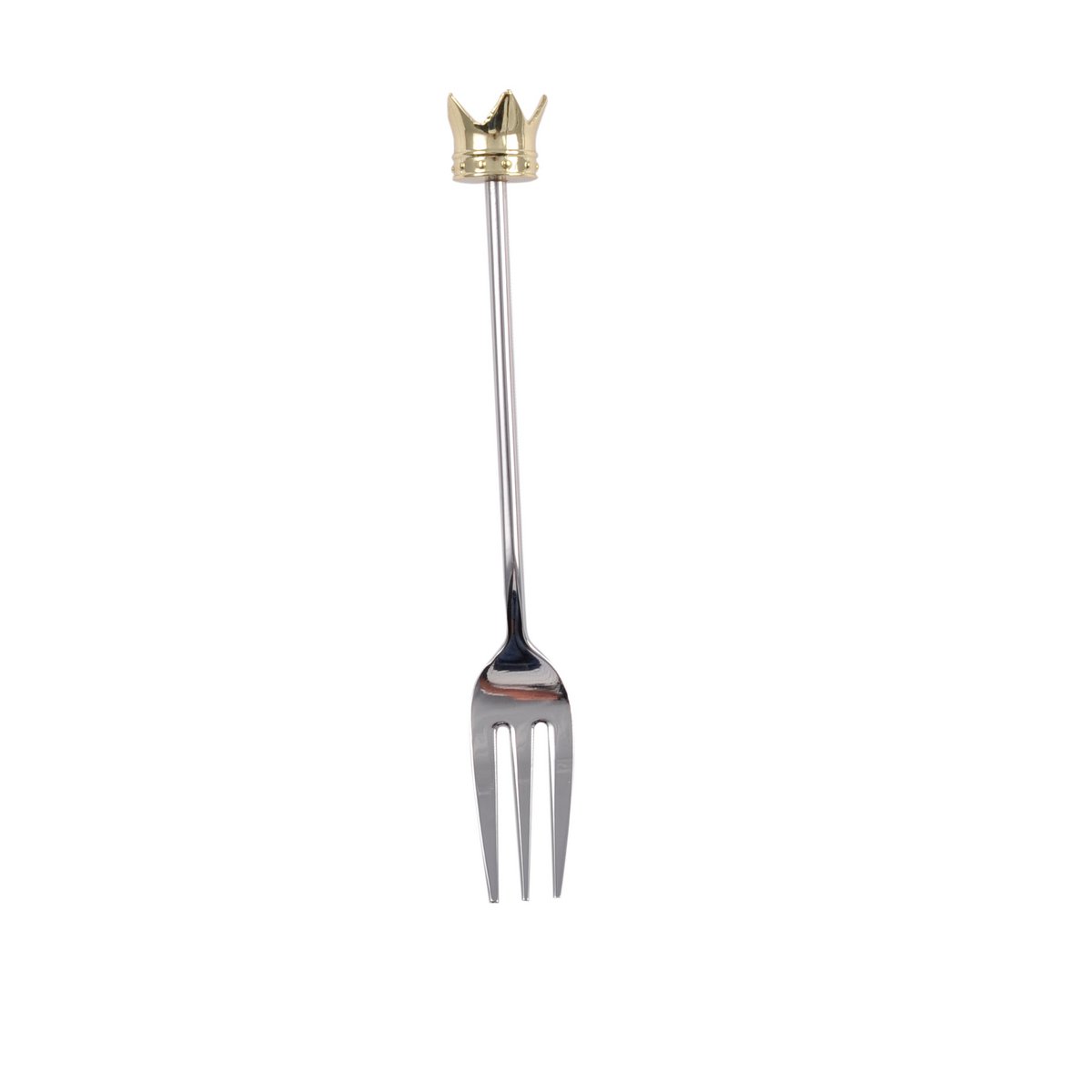 GOLDENE KRONE KUCHENGABEL – 4ER-SET