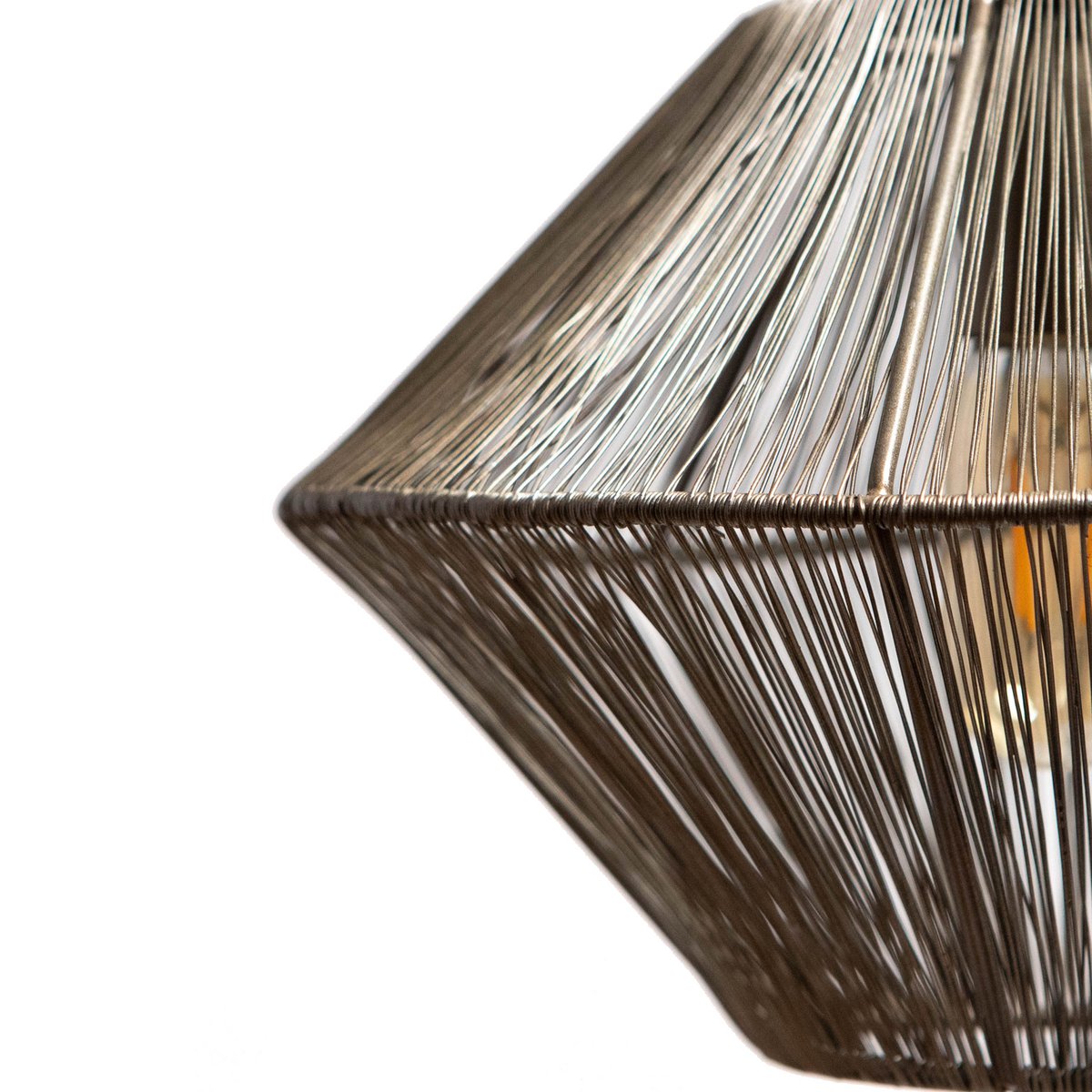 Hängelampe CHARLY antik bronze Ø30x20cm