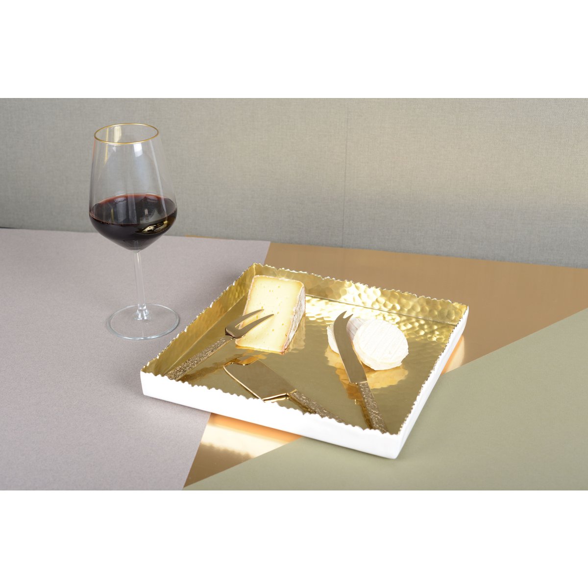 GOLDENE KÄSEMESSER – 3ER-SET