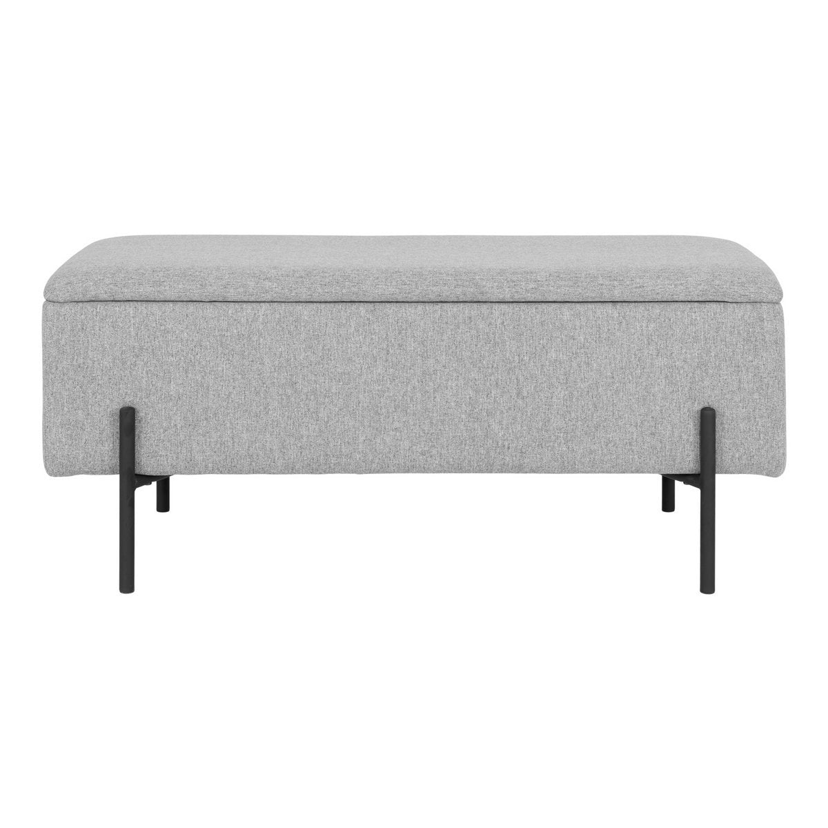 Watford Bank – Grau, 36,5 x 95 x 46 cm