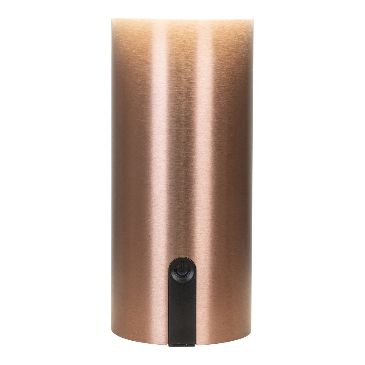 Soham LED-Lampe – Lampe, wiederaufladbar, weiß/kupfer